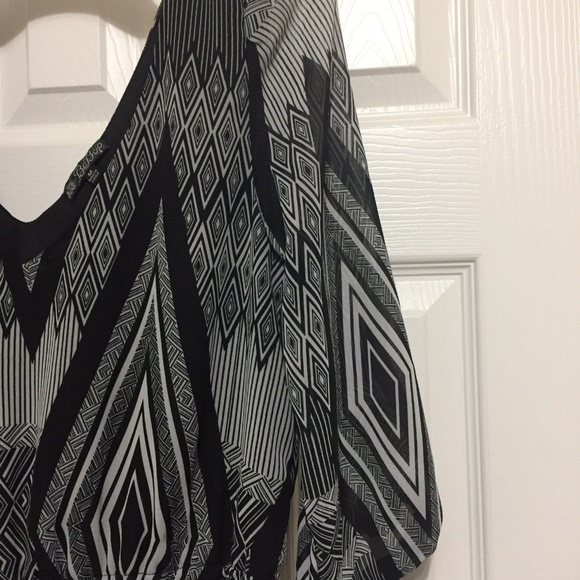 Bebop Dress Medium Black Gray 28" Elastic Waist - Picture 7 of 7